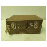Metal box with handle 6x13x9.25