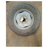 Ford 5 lug wheel, 265/70R17 tire