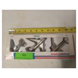 3 American airlines Boeing 1:60 scale diecast