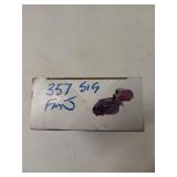 50 rds 357 Sign FMJ reman