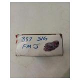 50 rds 357 Sig FMJ reman
