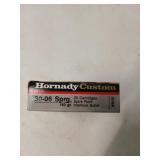 20 rds 30-06 Sprg. 150 gr spire pt