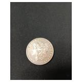 1897 O Morgan silver dollar