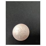 1888 O Morgan silver dollar