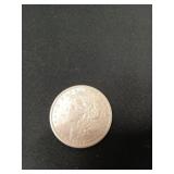 1921 S Morgan silver dollar