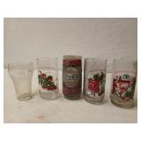 Coca-cola, pepsi, Sunkist, Dr pepper bottles and