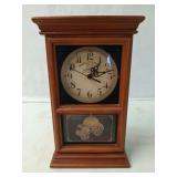 John Deere mantle clock 12x7.5x3