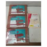 6 new durable 3.5" legal document wallets, new