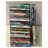 35+ asst DVDs