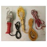 2 ct drop lights, 10 ft power strip