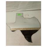Texas shaped mirror 21.5x20
