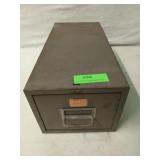 Metal file drawer 6.25x7.5x16.25