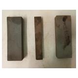 3 sharpening/sanding stones