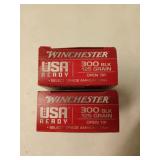 40 rds 300 BLK 125 gr open tip