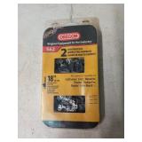 Oregon S62 2 chain value pack 18" saw chains