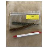 Antique straight razor. Wester Bros Germany.