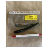 Antique Filarmonica straight razor