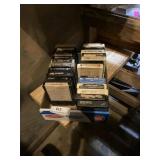 Collection of assorted eight track tapes 23 count