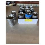 German pewter shot glasses 12 count