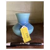Van Briggle art deco, turquoise vase
