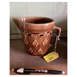 USA pottery, small pitcher old and unique