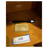 Metal tablet holder pons tablet digestans