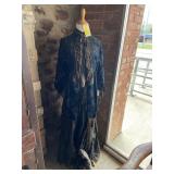 Vintage lace dress with mannequin, and one