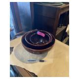 Marcrest oven proof stoneware set of three