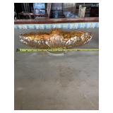 Jeanette iridescent gondola fruit bowlCarnival