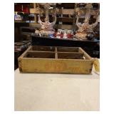 Rare triple X root beer wood crate mid century 18