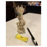 Vintage, porcelain bud vase