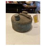 Vintage kerosene oil can