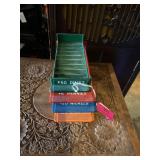 Set of rolled coin holders