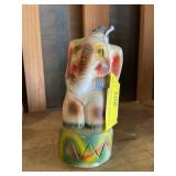 Chalkware. Carnival elephant.
