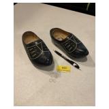 Real wooden shoes