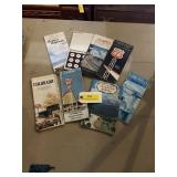 Old road map collection. Assorted states.