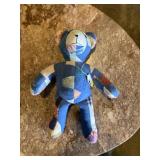 Small quilted bear 16 inches long