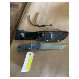 Old timer with Schrade 5 1/2 inch blade 10 1/2