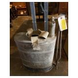 Vintage backpack  copper sprayer 22 x 14