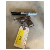 Yacht 1950s double barrel cap gun