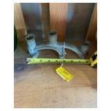 Frankoma candleholders