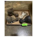 Cast iron feet.  4 assorted patterns