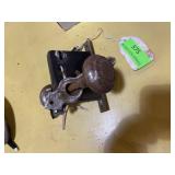 Antique door knob set