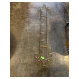 Metal plate rack 49 inches long