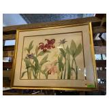 Watercolor ï¿½song of orchids ï¿½. 39 1/2 x 30