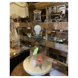Very pretty Victorian style hurricane lamp
