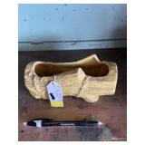 McCoy, 1954 log planter