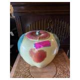 Hull blushing  Apple cookie jar