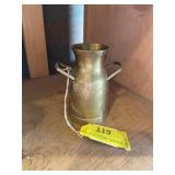 Mini Brass milk can, India
