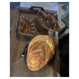 Collection of vintage ceramic ashtrays